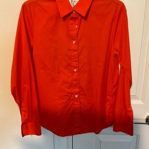 The Shirt by Rochelle Behrens Orange SZ M Pre-Owned